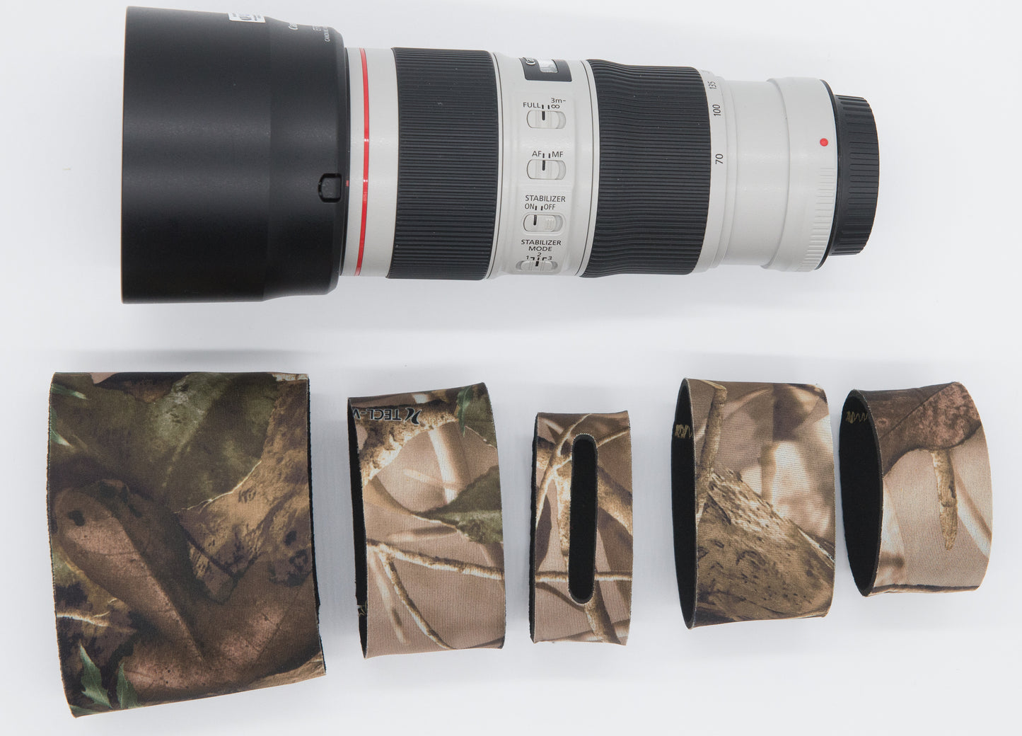LensCamo pour Canon EF 70-200 f4 Mk I ou Mk II